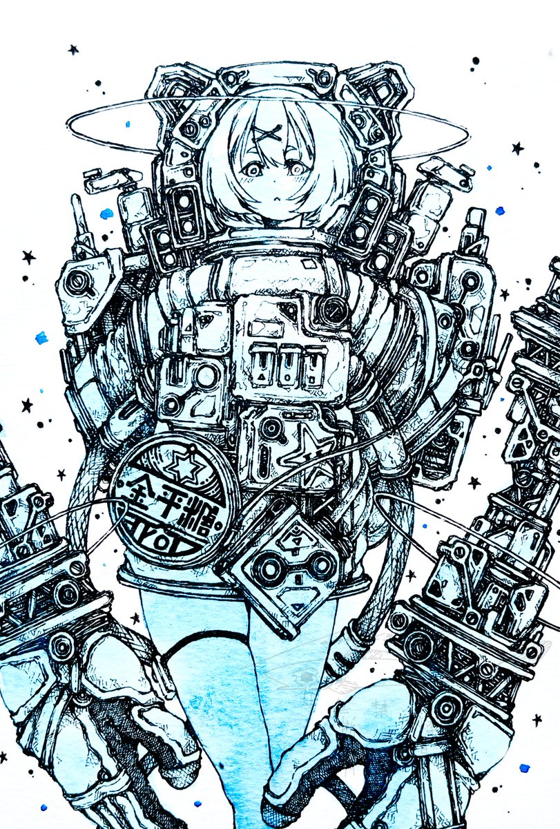 Lump. 4
#illustration #ペン画