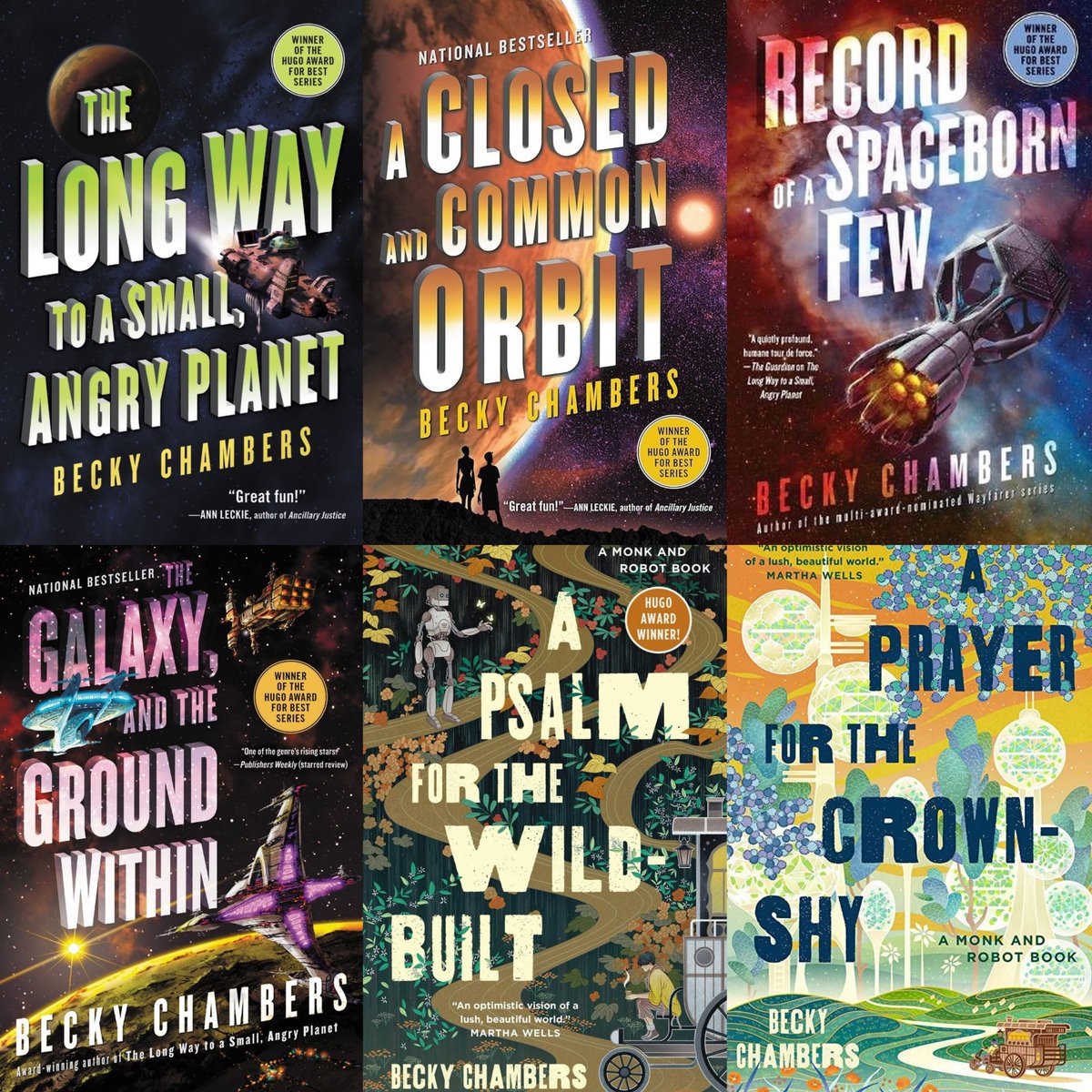 for my hopecore cozy scifi enjoyers. day 88637864 of spreading the becky chambers agenda