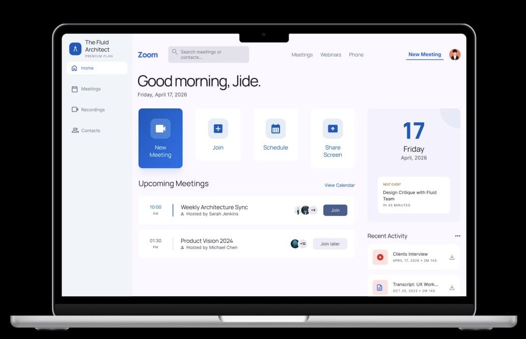 I redesigned some of the core pages of the zoom web application. Here is a link to the prototype.

figma.com/proto/I4TmKjPz…