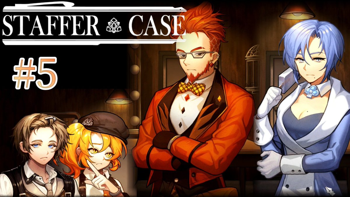 MK3_game's tweet photo. #Staffer_Case
#ゲーム実況

キャラが濃い容疑者達。

【Staffer Case】超能力推理アドベンチャー#5
https://t.co/FemKBDU4Vq https://t.co/cJBMHZLaft