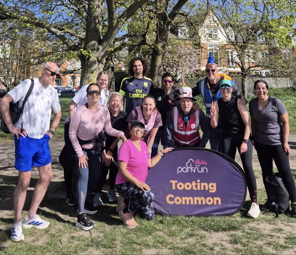 Tooting Common parkrun tweet media