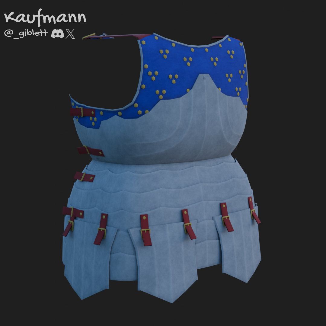 _giblett's tweet photo. English export of a covered Milanese cuirass I got Commissioned to make for UGC, based off the Effigy of Richard Beauchamp and the Effigy of Raplh Fitzherbert, also some of Graham Turner's art. https://t.co/aMSBCiCEMH