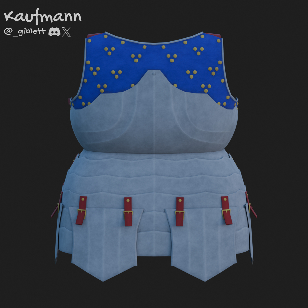 _giblett's tweet photo. English export of a covered Milanese cuirass I got Commissioned to make for UGC, based off the Effigy of Richard Beauchamp and the Effigy of Raplh Fitzherbert, also some of Graham Turner's art. https://t.co/aMSBCiCEMH