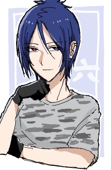 リア友と絵を描くだけの会してきた！
原稿が少しだけ進んだ
画像は絵チャ道骸