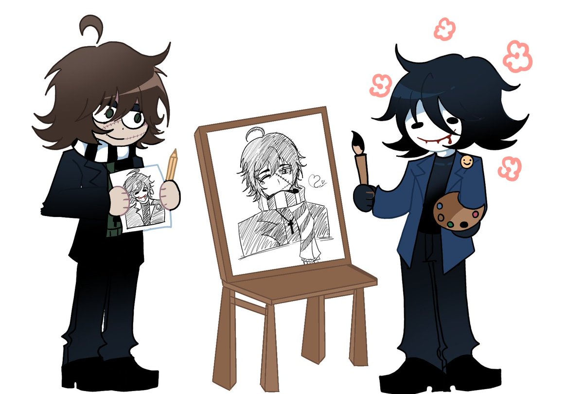 changbaby276's tweet image. #creepypasta #Bloodpainter #Liu