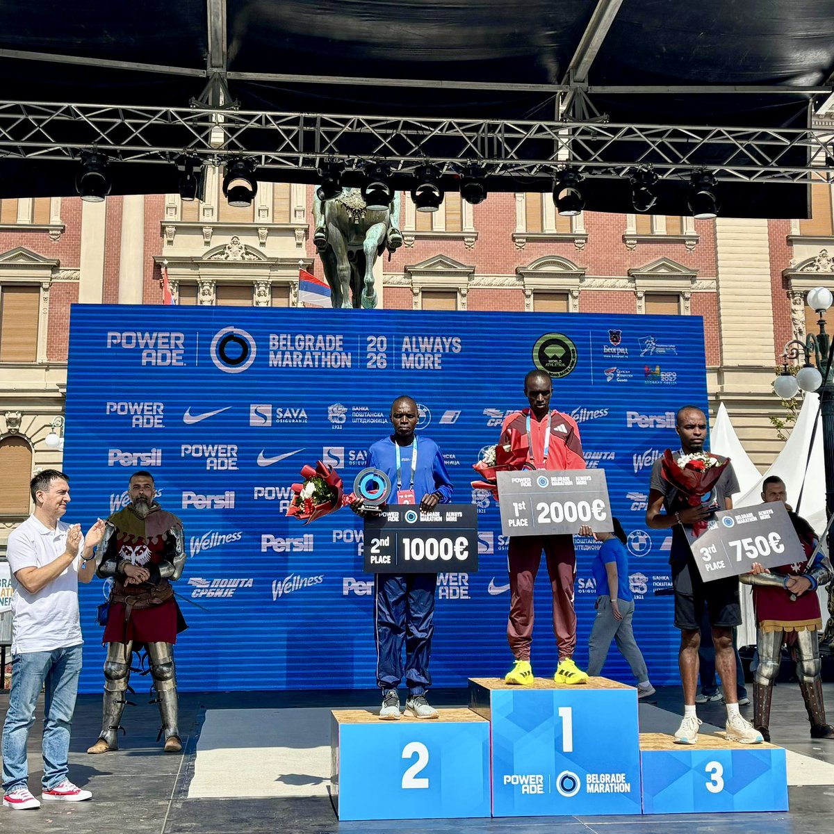 IkaikaSports's tweet image. 2026 Belgrade Half Marathon - Francis Abong wins in 1:00:47 CR, PB / Clinton Ktum is 5th in 1:03:12. @adidasrunning #run #running #sport #sports #HalfMarathon #TeamAdidas #HereToCreate