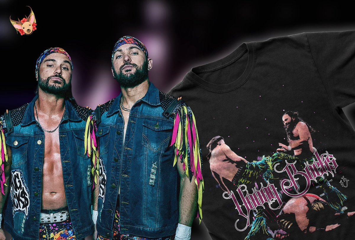 supakixbabe's tweet image. “Respect The Young Bucks!” [Young Bucks Tee Concept] 
🎨: Me

#AEW #youngbucks #graphicdesign #IWC #WrestlingTwitter 
@youngbucks