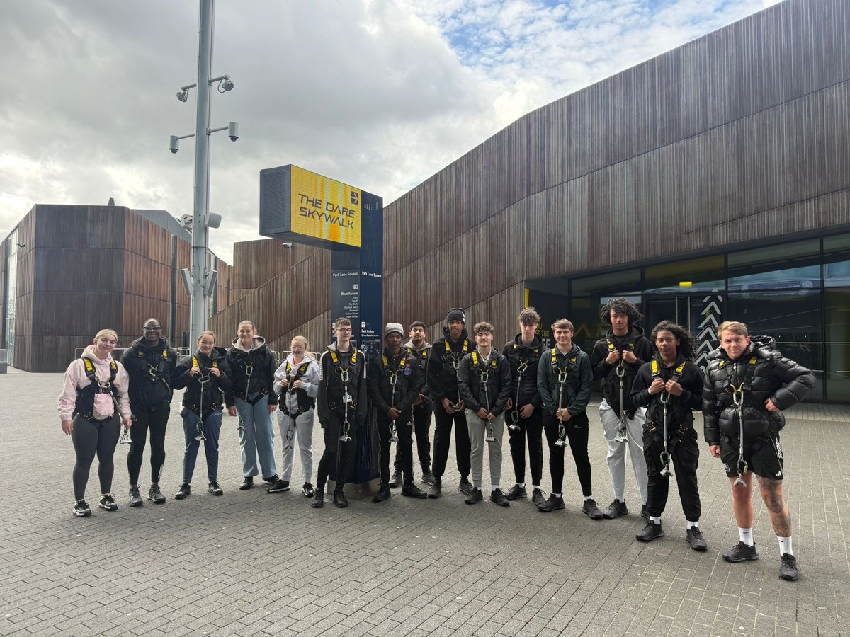 michthomas524's tweet photo. Amazing day with Sandwell College sport students at Tottenham Hotspur Stadium! 🙌🏽🙏🏾

The Dare Skywalk (46.8m up!) was more than just views, it was about pushing limits, supporting each other, and embracing the challenge.  
Growth happens when you step outside your comfort zone https://t.co/YnZrx9mjvu
