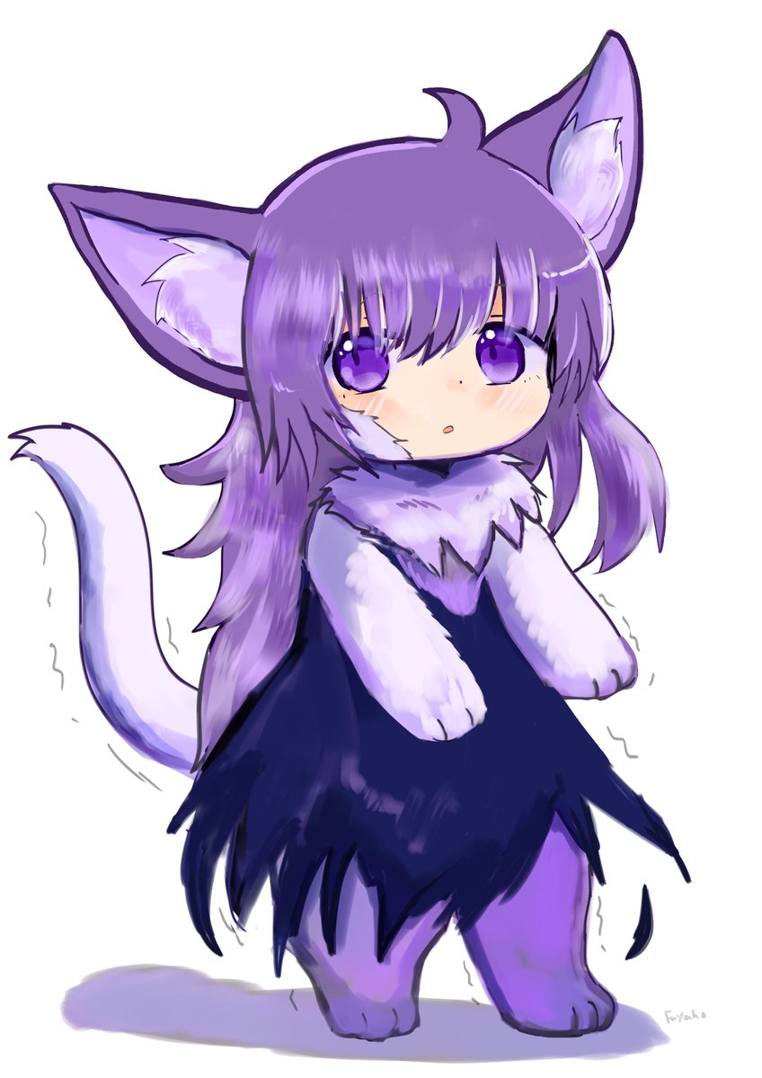 R18Fuyaho's tweet image. オリケモ化です～
#ケモノ #transfur #furry