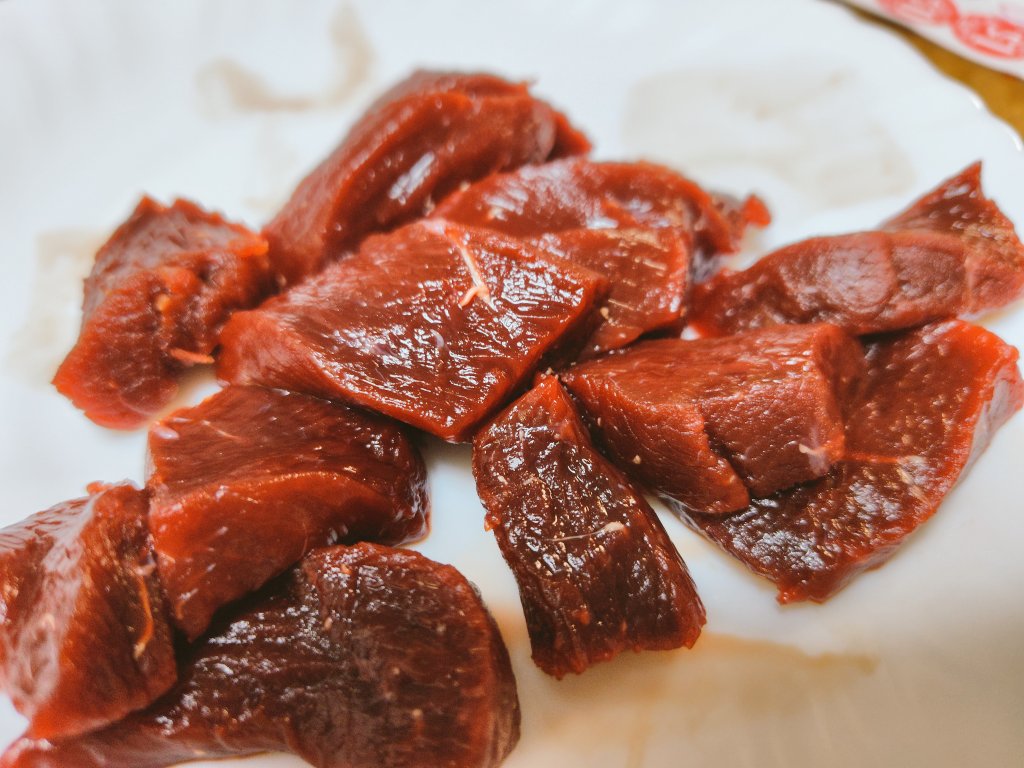 鯨肉でヘルシー晩ごはん！