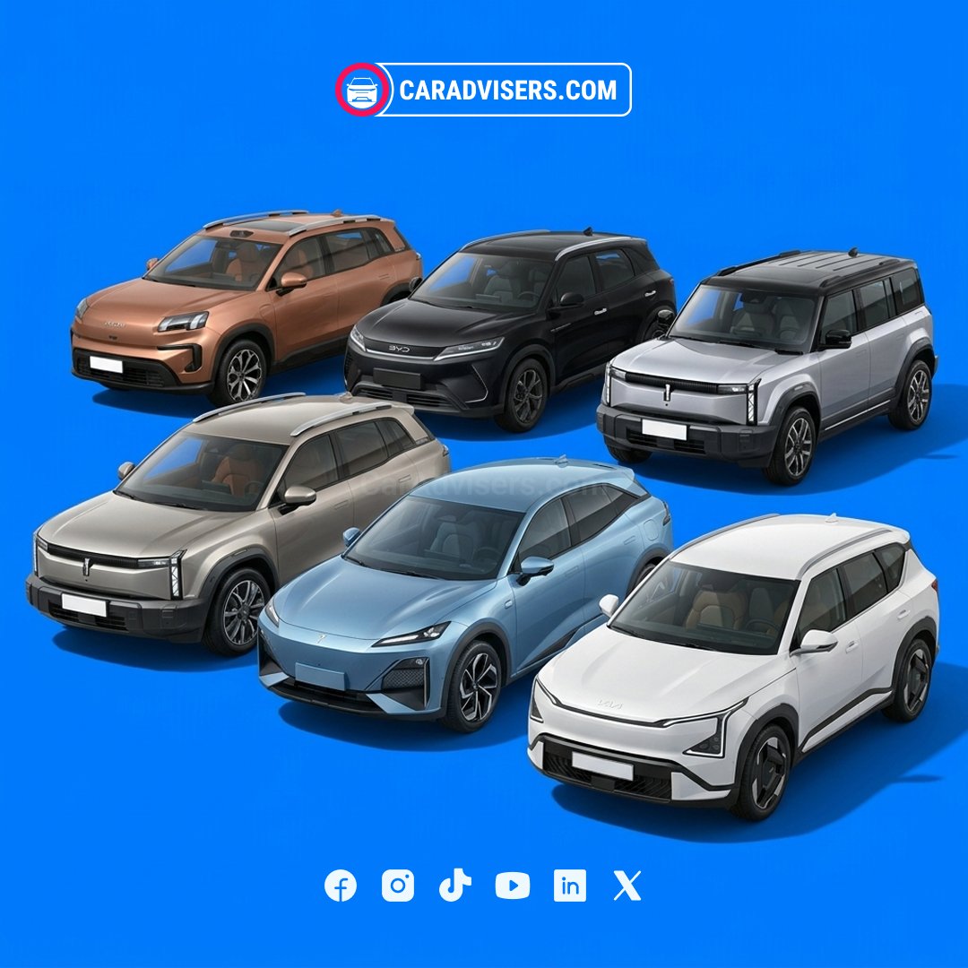 caradviserspak's tweet photo. Electric SUVs and Crossovers in Pakistan, Updated Prices and EV Guide

Read Full Blog Now: https://t.co/CH4zq70xZa

#CarAdvisers #ElectricCars #ElectricCarsPakistan #EVPakistan #EVMarketPakistan #EVGuide https://t.co/t1UAbQRmzE
