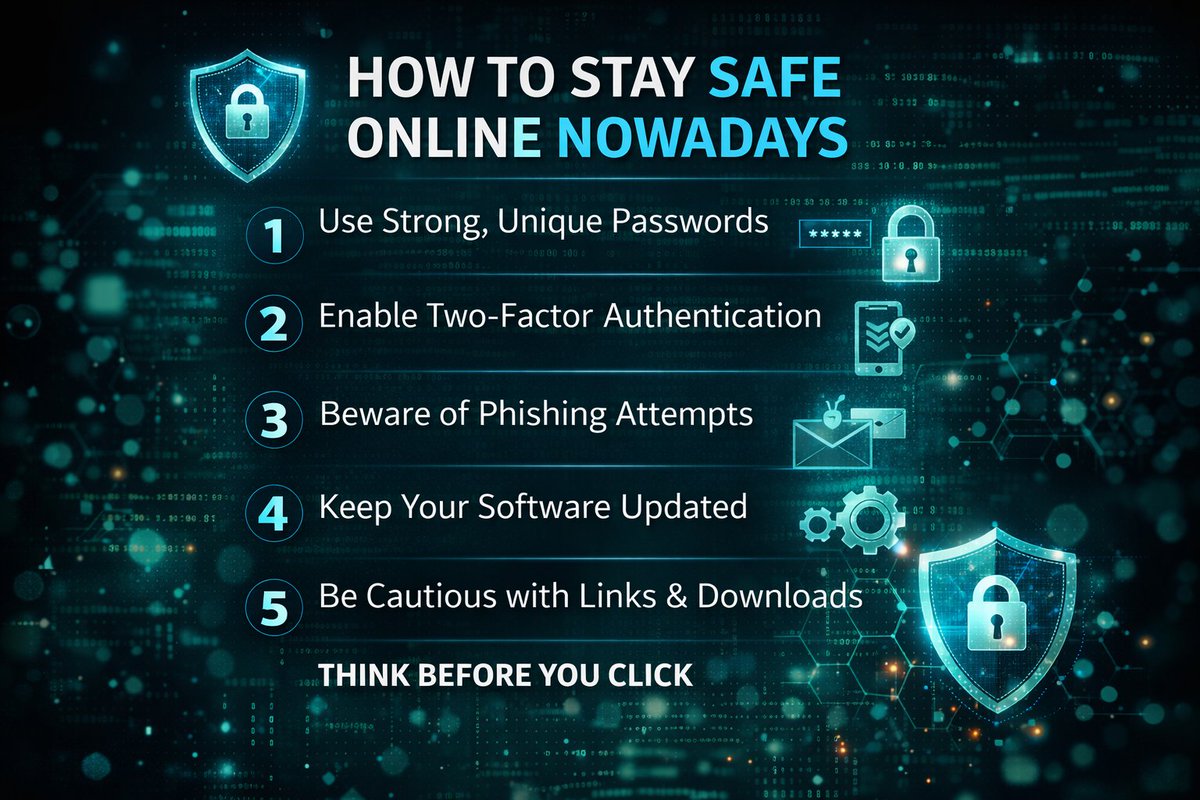 HassanWair34429's tweet image. Don’t wait until it’s too late. Stay alert, stay secure. 🔐
#CyberSecurity #OnlineSafety #DataProtection #StaySafe #InfoSec