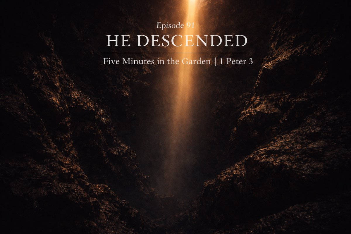 demetrios1975's tweet image. "There is no darkness He cannot enter. No place He cannot redeem." Take 5 minutes today to consider the areas of your life you've assumed were too far gone for healing.

Watch on YouTube: youtu.be/NRolLXJ078k 🎥

#ChristianPodcast #FaithWalk #Redemption #DailyGrace