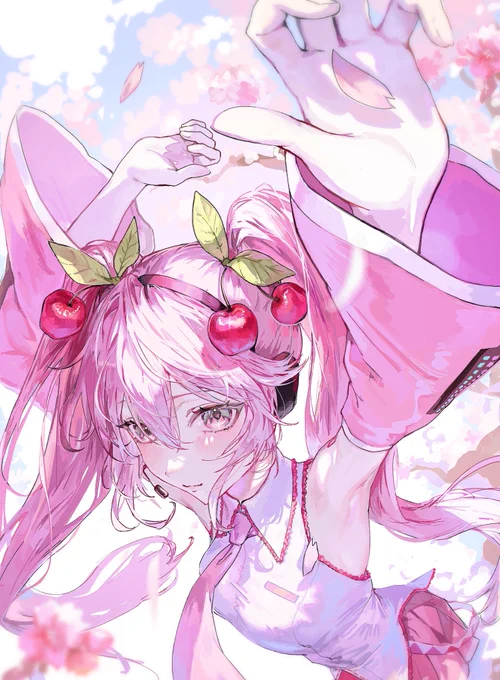#初音ミク 春風に溶ける