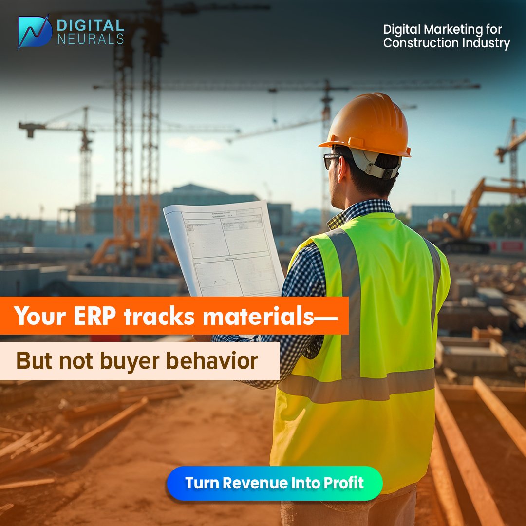 DNeurals's tweet image. While ERP systems provide operational data, they often lack insights into customer behavior and digital engagement. 
digitalneurals.com/industries/bus…

#ConstructionTech #ERPSystems #DigitalConstruction #DataIntegration #OperationalIntelligence #IndustrialTechnology #DigitalNeurals