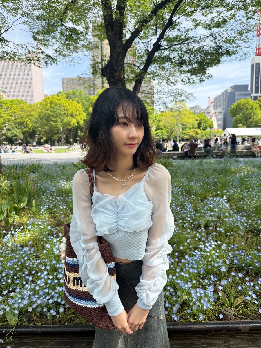 phckry's tweet photo. 日比谷公園のネモ���ィラ🧊 https://t.co/auRE68oMbj