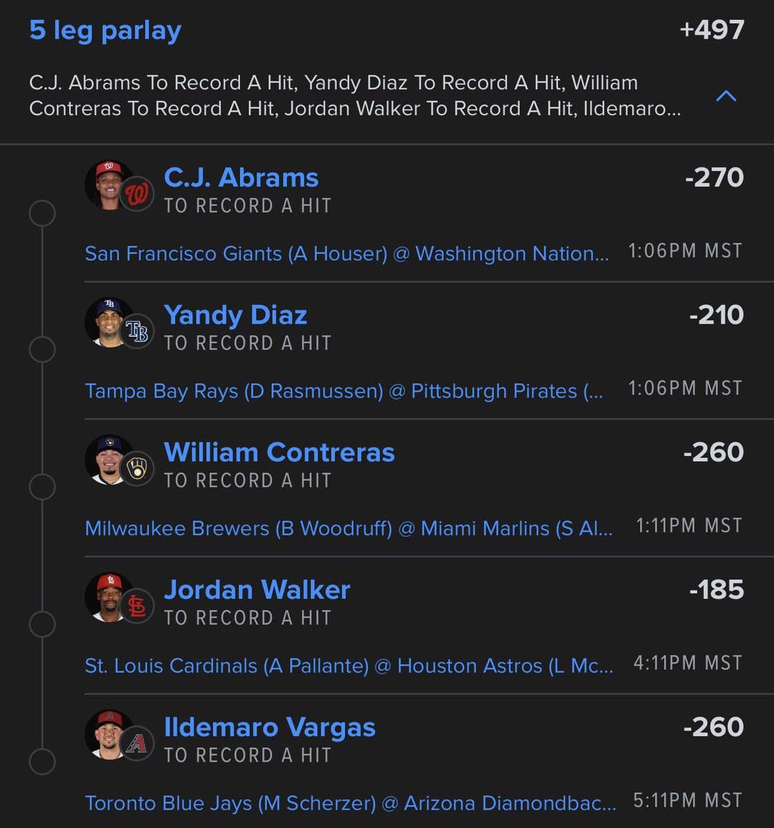 DaParlayMonster's tweet photo. One hit is all we need๐ฅโพ๏ธ @Playbook
@SlimeeLab
#RookieBetts #SlimeLab https://t.co/WKaTLtpivi
