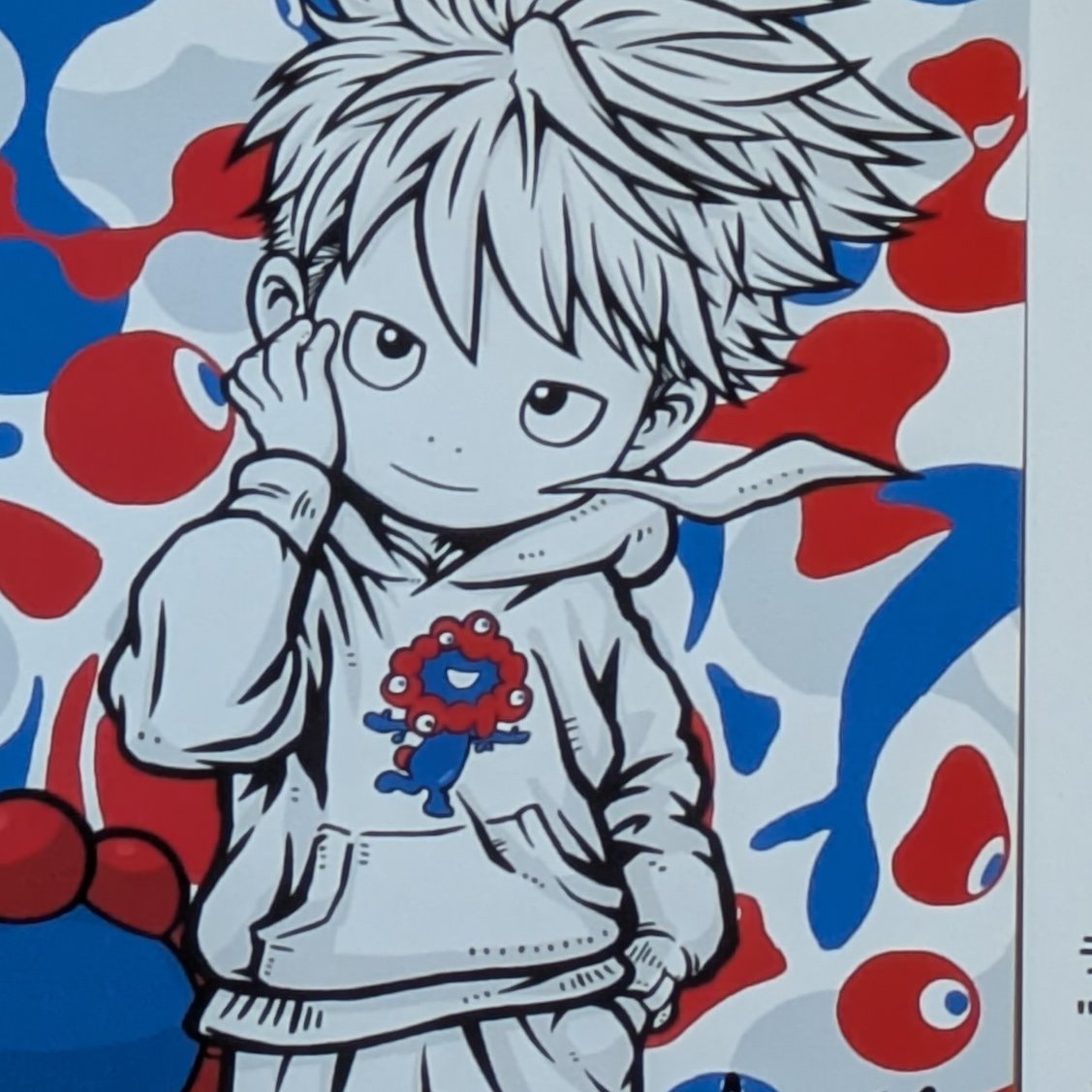 “EXPO 2025 ART BLOOM” BY A4 GALLERY in 吉祥寺・リベストプラザ初日

#リベストプラザ にミャクミャクが集合という事で早速お邪魔してきました！

アナログ原画はやはり最高ですね！

＃前田純 先生が在廊中でポスター＆ポストカードにサイン頂けました！
ありがとうございました