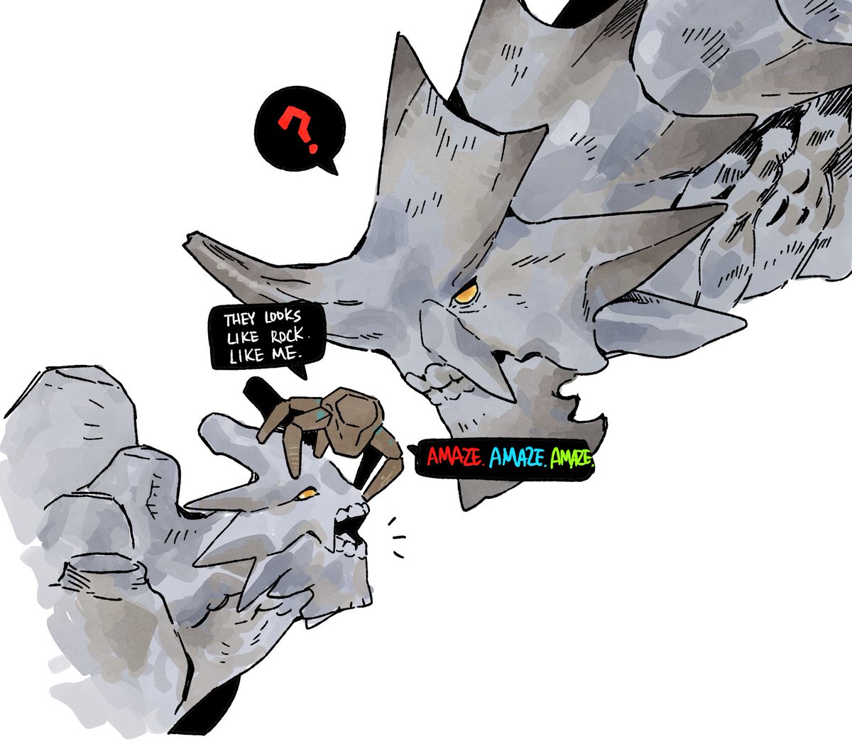 “ROCKY” creatures
