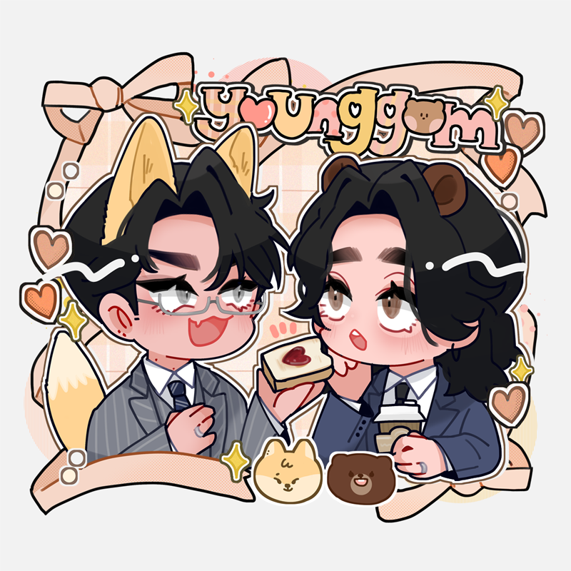 #곰른합작 ... ˗ˋ ୨୧ ˊ˗
이번에 곰른합작 미술학부에서 ‘영곰’ 일러스트를 맡았습니다! 즐겁게 봐주셨으면 좋겠어요 🍞