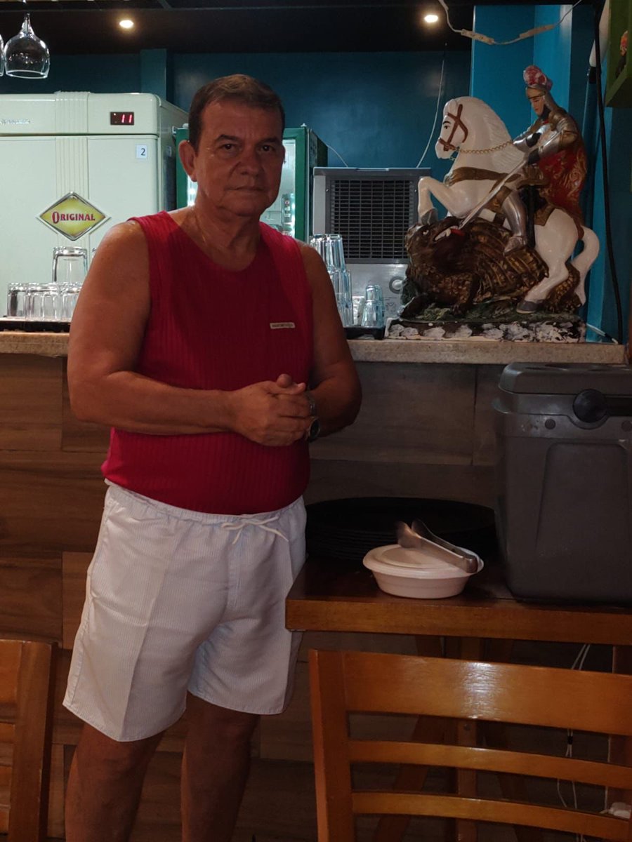 Bom dia  São Jorge te proteja  falam 05 dias para segunda maior festa do mundo  ! 

Saúde e paz