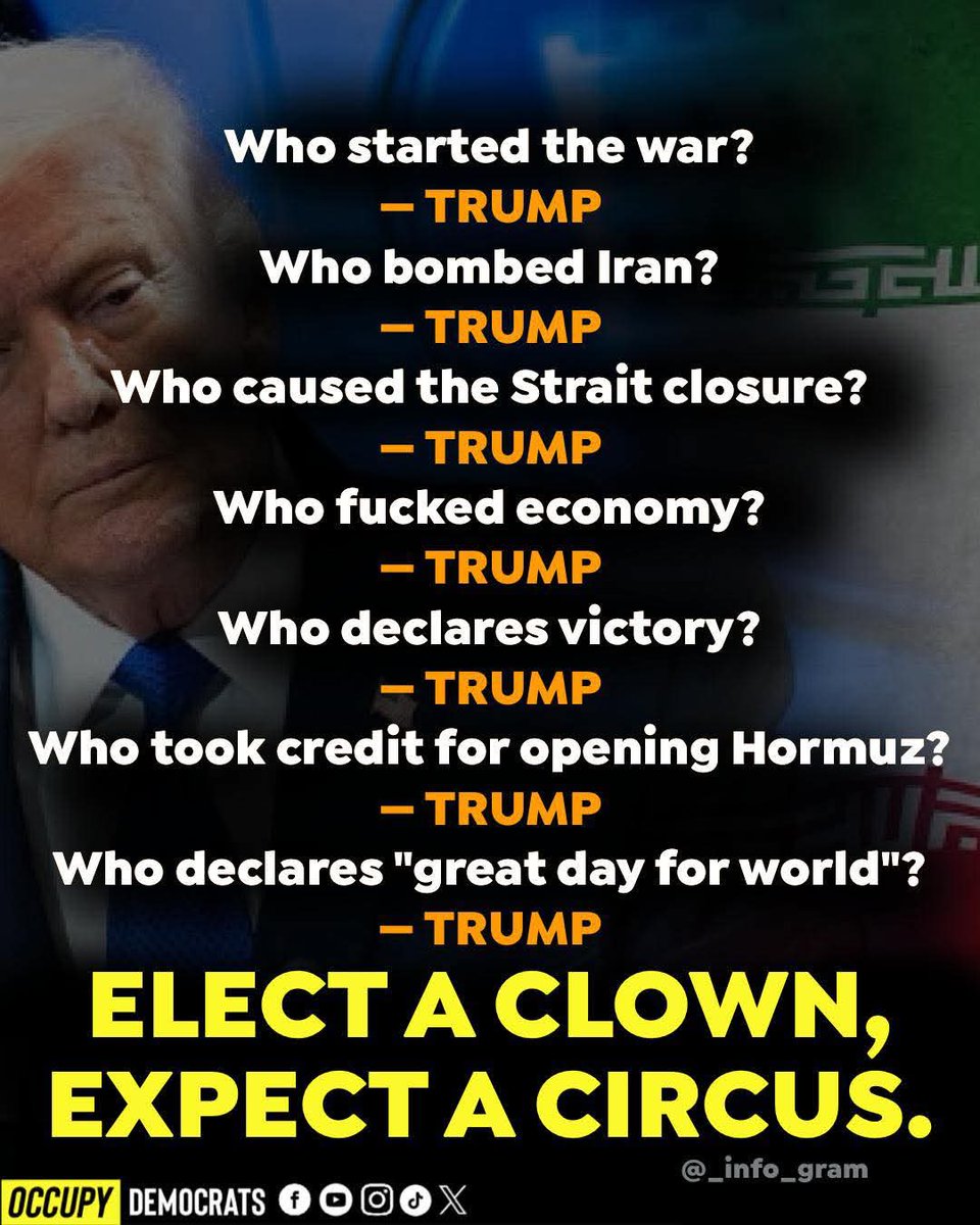 MarilynRautenb1's tweet image. #DonnyClownshow
#TheClownshowContinues
#TrumpisaLaughingStock
Trump is a JOKE.