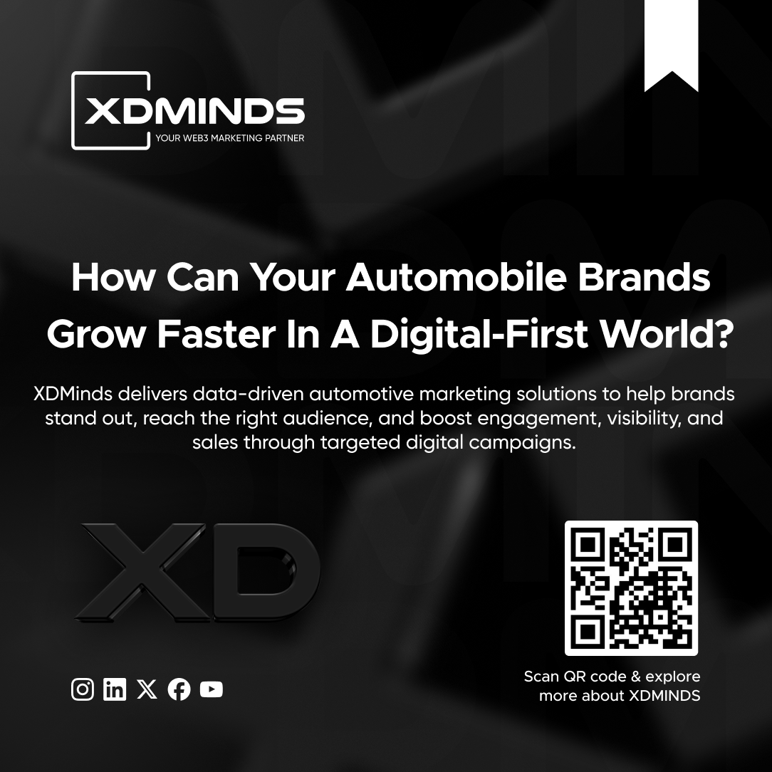 xd_minds's tweet image. Grow your automobile brand online with XDMinds.

We help auto brands and dealers boost visibility, reach the right audience, and generate quality leads through focused digital marketing strategies.

👉xdminds.com/automobile-dig…

#AutomotiveMarketing #DigitalMarketing #LeadGeneration