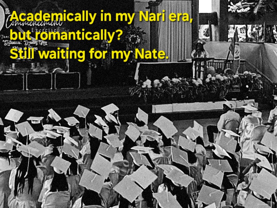 fictiongirly's tweet image. Successfully pulled off the Nari academic arc and made it to the top of my class. Now, where’s my Nate at?

I've been rereading the story countless times ☝️🥹

#No1girl #JONAXX #Graduated #NariNate #JonaxxStories