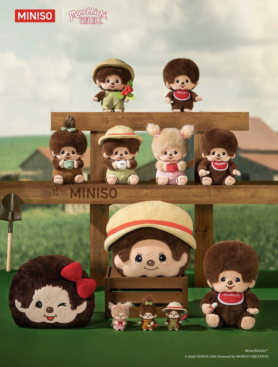 Miniso x Monchichi ! น้องน่ารักเกินต้านมากก ไอเท็มเยอะสุดๆ 💛˖ ࣪⊹