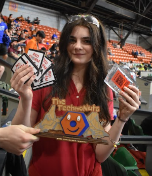 RedStorm509's tweet photo. Good morning! It is day three of NE DCMP and Red Storm is ready to go! We ended qualifying in 31st place. DCMP has had many highlights which include Leslie’s Youth Leadership interview, the Technonuts nuttiest team award (Thank you!), and lots of card trading! https://t.co/YND5urs4I4