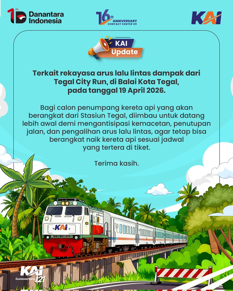 Kereta Api Indonesia tweet media