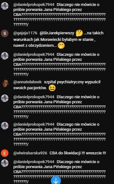 Dlaczego nie mówicie o próbie porwania Jana Pińskiego przez CBA???????????????????????????????????????????????????????????🤣