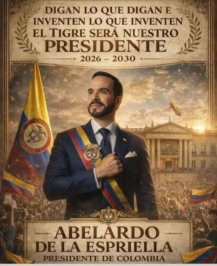 YO VOTO TIGRE... #YoVotoTigre 
Que Petro sepa que este es el presidente de todos los colombianos. Dale RT 🔁♥️<a href="/ABDELAESPRIELLA/">Abelardo De La Espriella</a>
#PresidenteEnPrimera