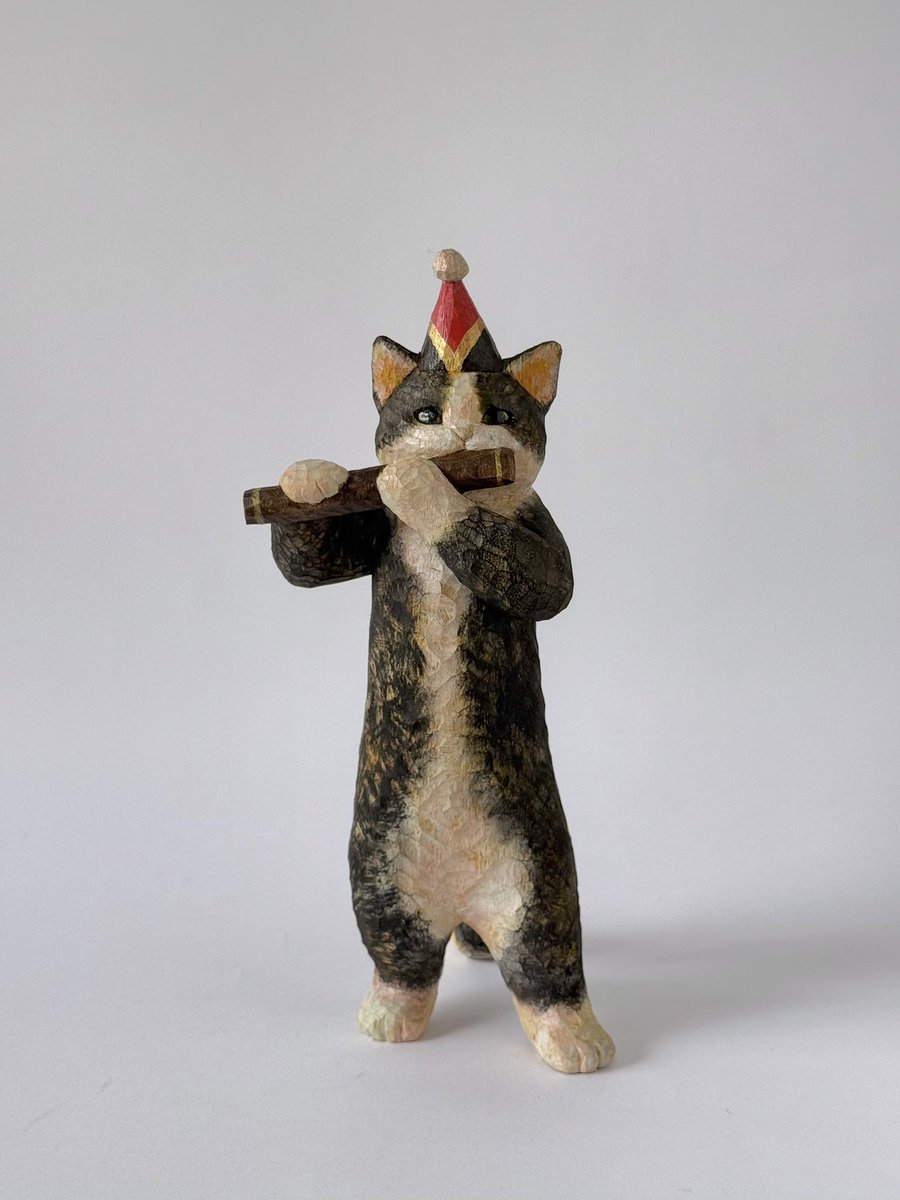 笛を吹く子猫。

\\ どんな曲だと思う？//