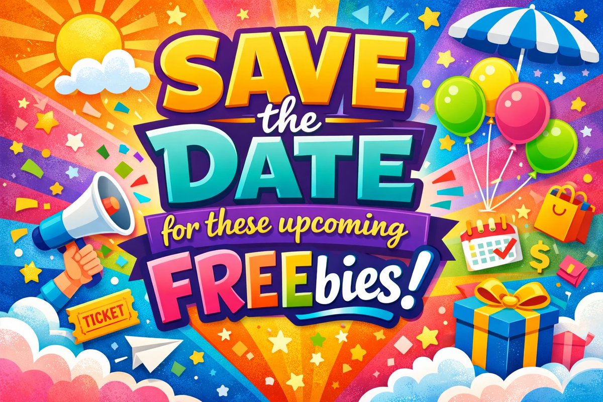FreebieDepot's tweet image. ►► #Free Stuff Calendar – Upcoming #Freebies – ... ►► is.gd/NGf0DK ►► #FreeAfterRebate #Freebie #Giveaway #Influencer #Love #Win