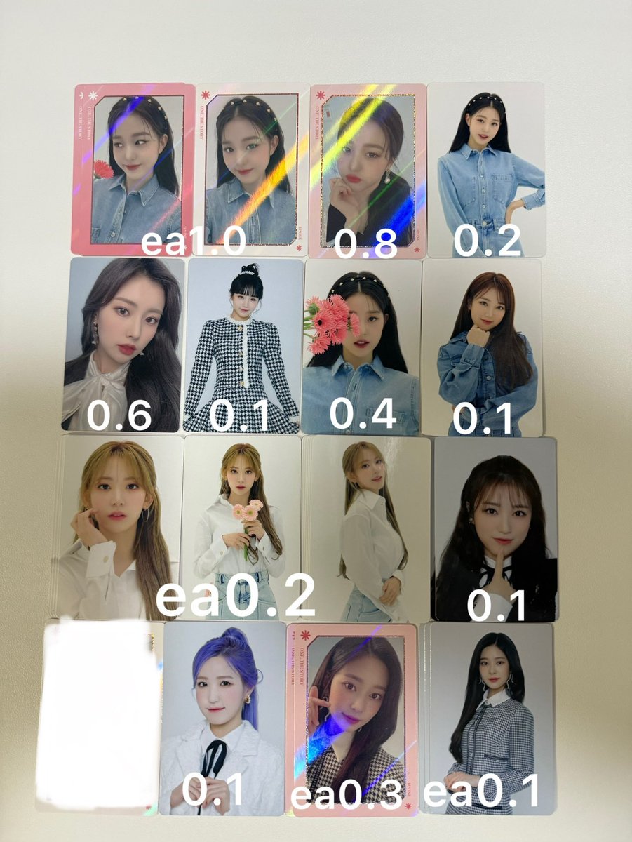 ruiooll's tweet image. 아이즈원 포카 양도합니다

#izone
izone 포토카드 권은비 사쿠라 강혜원 최예나 이채연 김채원 김민주 나코 히토미 조유리 안유진 장원영 트레카 아이브 르세라핌 sell poca wts