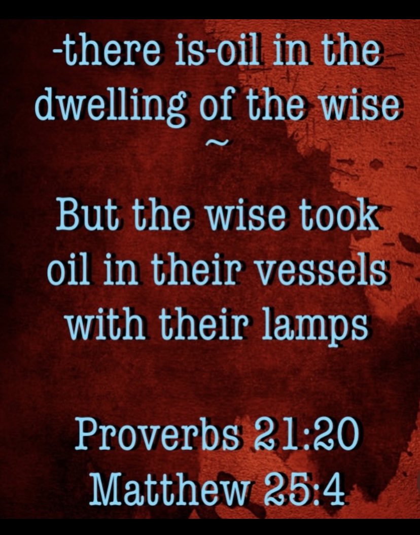 ChrisannDawson's tweet image. Stay prepared, beautiful humans!
#Jesus #EndTimes 💯💯💯💯💯💯