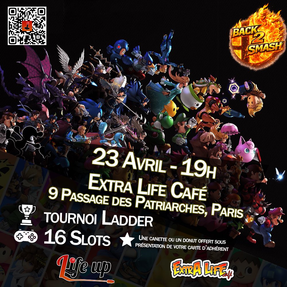 Extra Life Café | Amiin tweet media