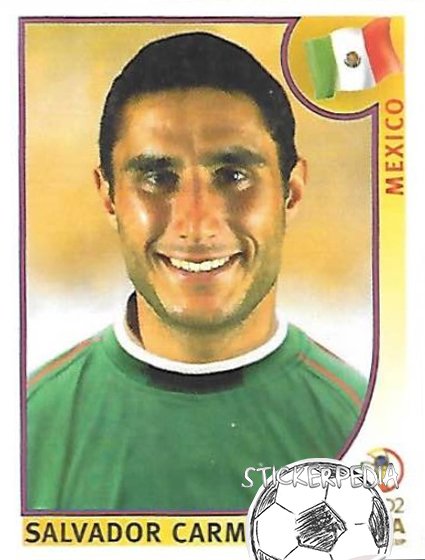 Stickerpedia1's tweet image. Salvador Carmona
Mexico WC 2002 #panini
