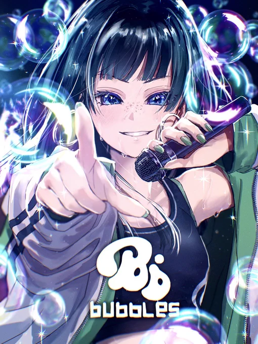 \猫猫/ \指さして/