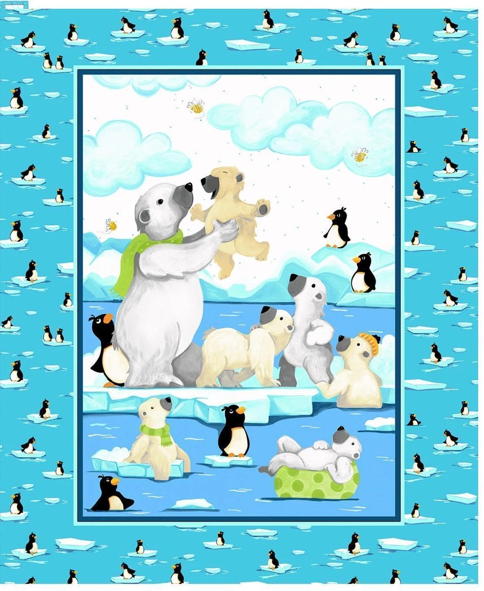 howarths63's tweet image. buff.ly/QrJZrXY  Craft your own cute #baby #quilt with this #fabric panel featuring Burr the Polar Bear Panel, Cubs and Penguin Friends. Perfect for #quilting and #sewing projects, makes an excellent #babyshower gift. Find it on Etsy #BabyQuilt buff.ly/LiIm4bA