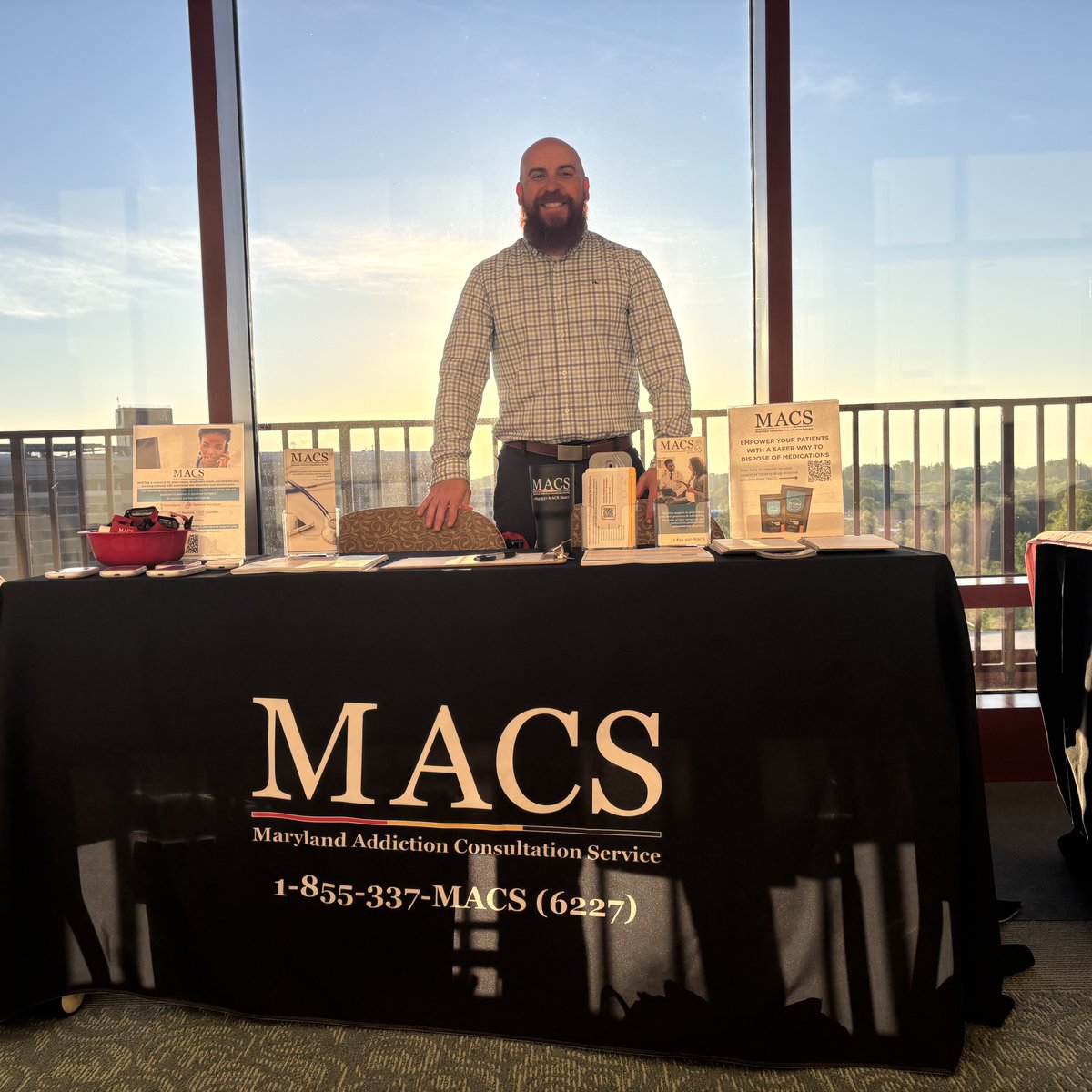 Maryland_MACS's tweet image. #MACSOnTheMove Today, we are at the Maryland Academy of Advanced Practice Clinicians Pharmacology Update 2026.

#AddictionMedicine #Conference
