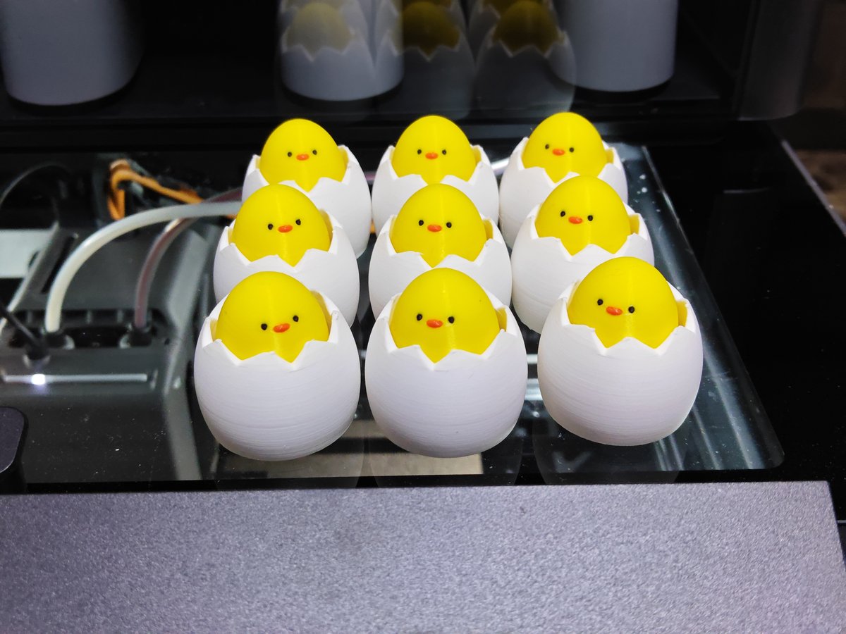 crazy_diy_pc's tweet image. かわいい！！

#3Dプリンター #Bambulab #H2C