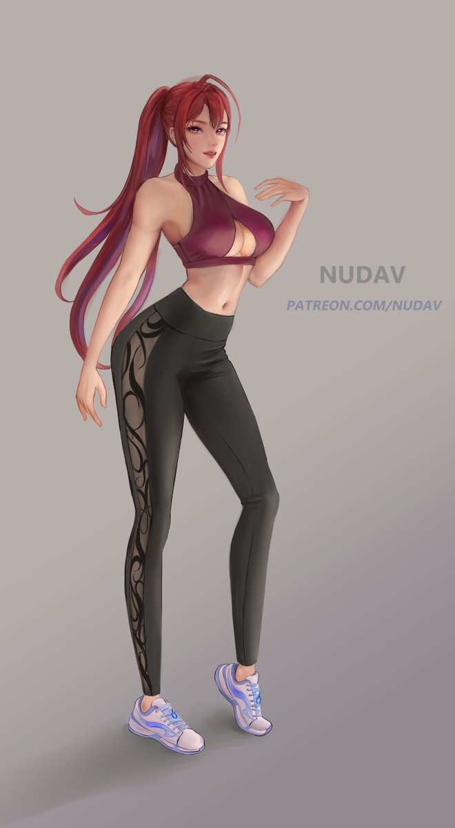 nudav_'s tweet photo. ✨ Elizabeth Rose Bloodflame 🌹 Gymwear Concept: "Thorn &amp; Draping"

#ERBrt #ElizabethRoseBloodflame #Justice #hololive #conceptart #ジムウェア #fanart https://t.co/cCAJgBvMfN
