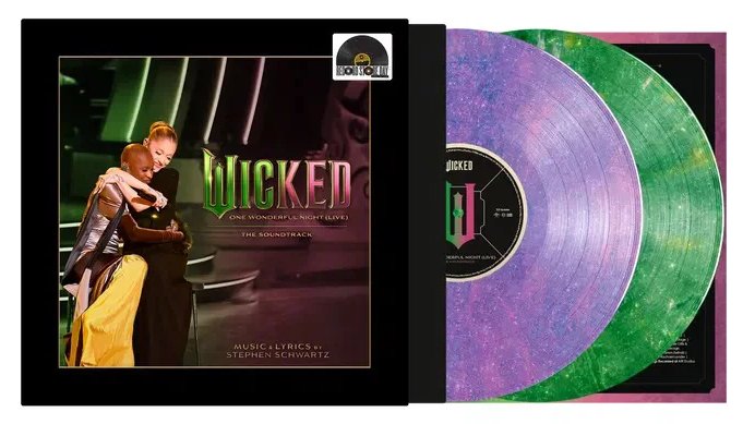 VINYLCORDALERTS's tweet image. 🚨 | Le vinyle du #RecordStoreDay de "#Wicked: One Wonderful Night (Live)" est maintenant disponible sur iMusic 🫧

🔗 shorturl.at/R1i2Q #pub