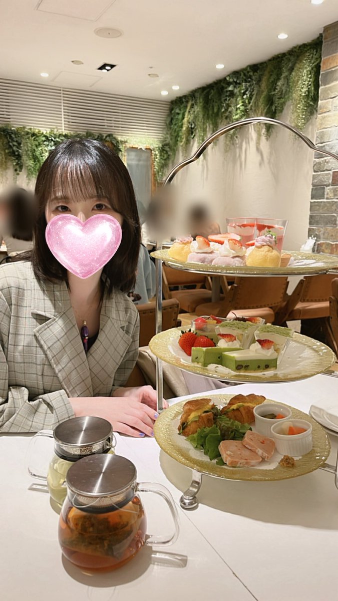 新宿のアフヌン🍓🍵