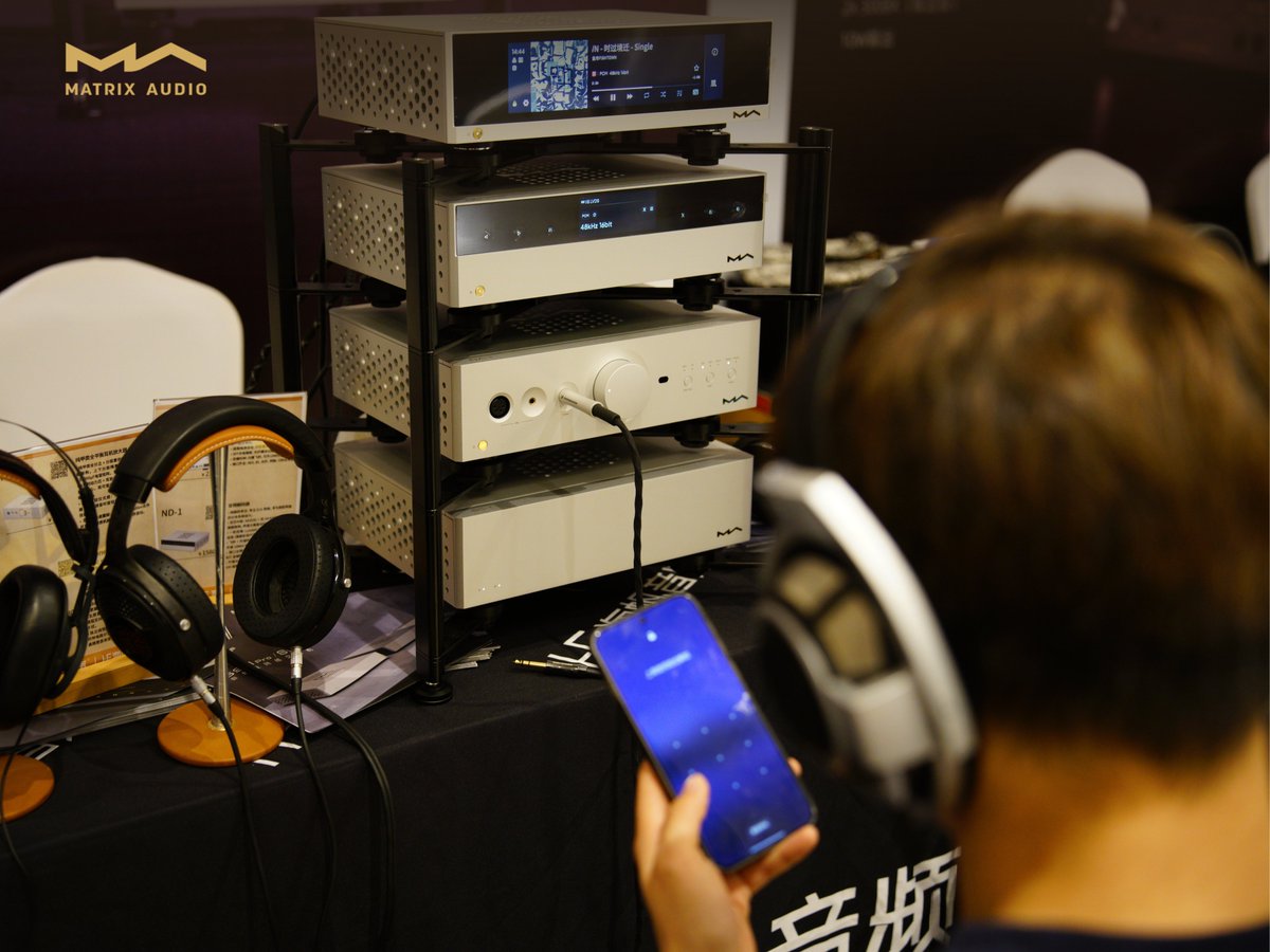 matrix_digi's tweet image. 「Matrix Audio」· Into The Music
#MatrixAudio #HiFi #soundquality #Audiophiles