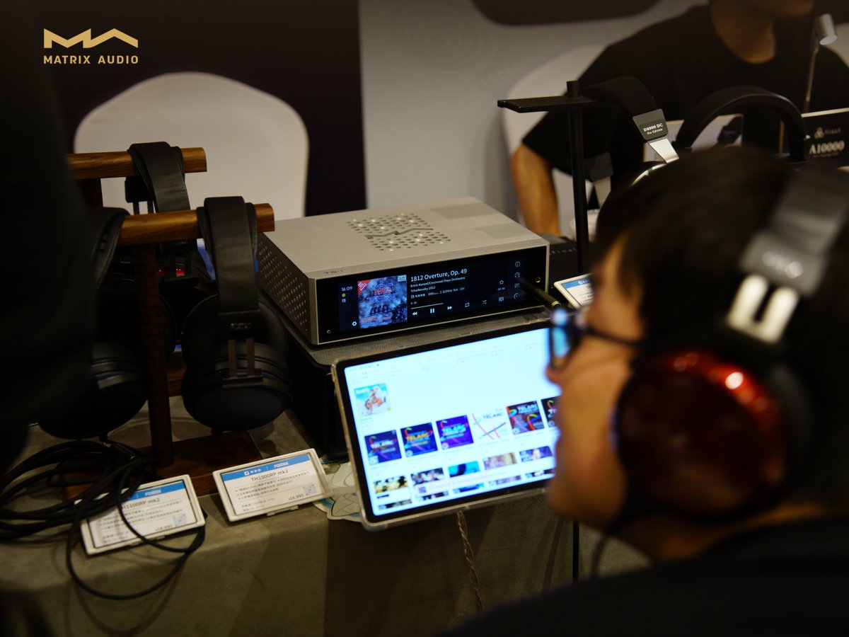 matrix_digi's tweet image. 「Matrix Audio」· Into The Music
#MatrixAudio #HiFi #soundquality #Audiophiles