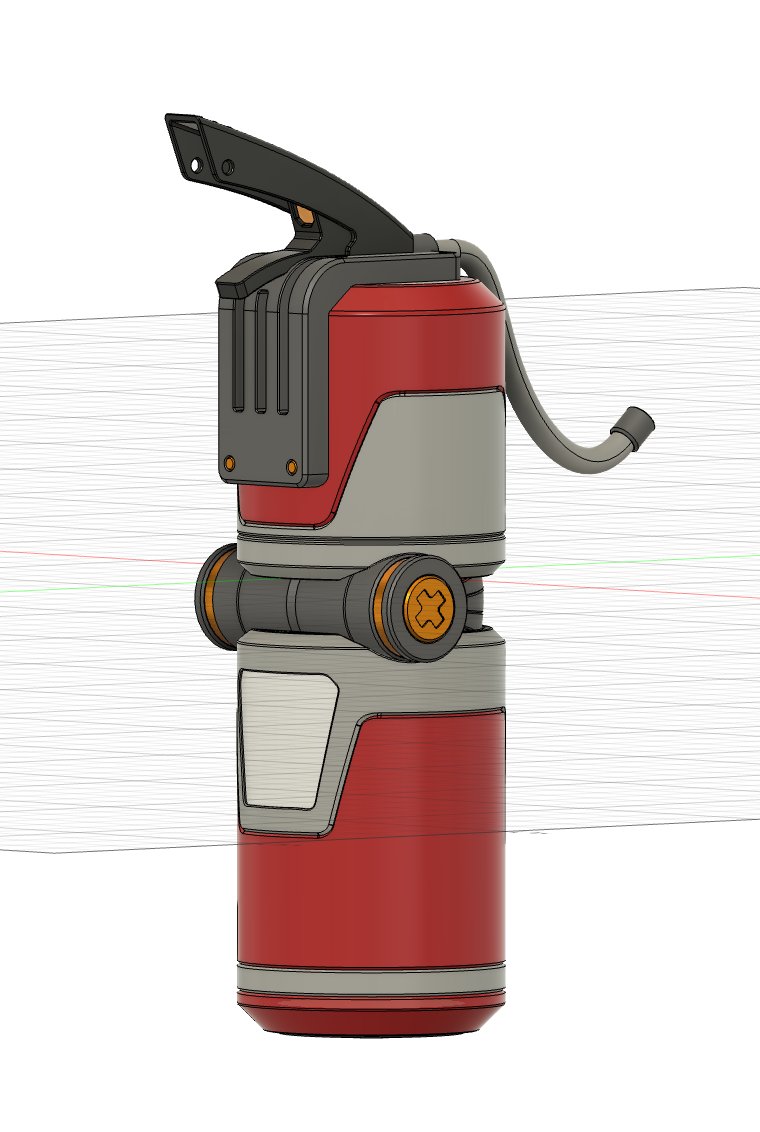 Sisenhurtwotwo's tweet image. 消化器が、顔になるメカ作ってます！
結構かっこ良くなりそう

#メカ #mecha #fusion #オリメカ #メカデザイン