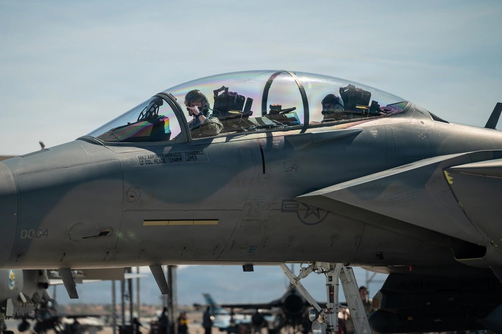 IAF Chief Air Marshal AP Singh undertook a sortie with the USAF F-15EX Eagle II during his visit to Nellis Air Force Base. This visit aimed to enhance defense cooperation and understanding between India and the United States.